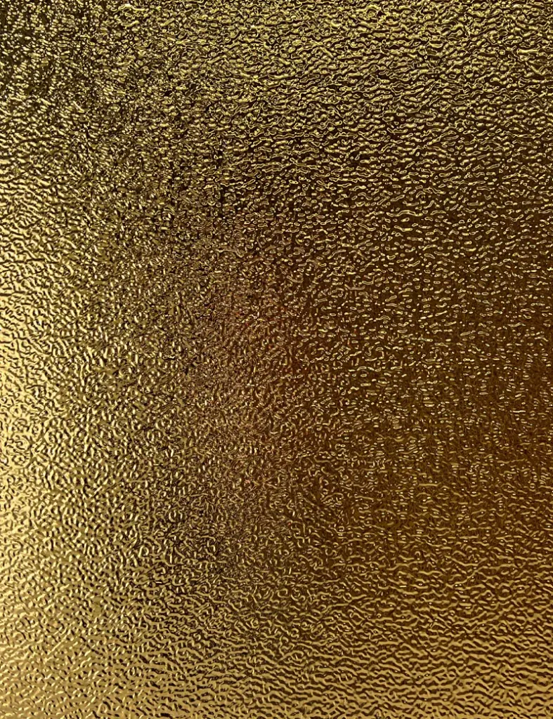 Lamina Tipo Gota Dorada